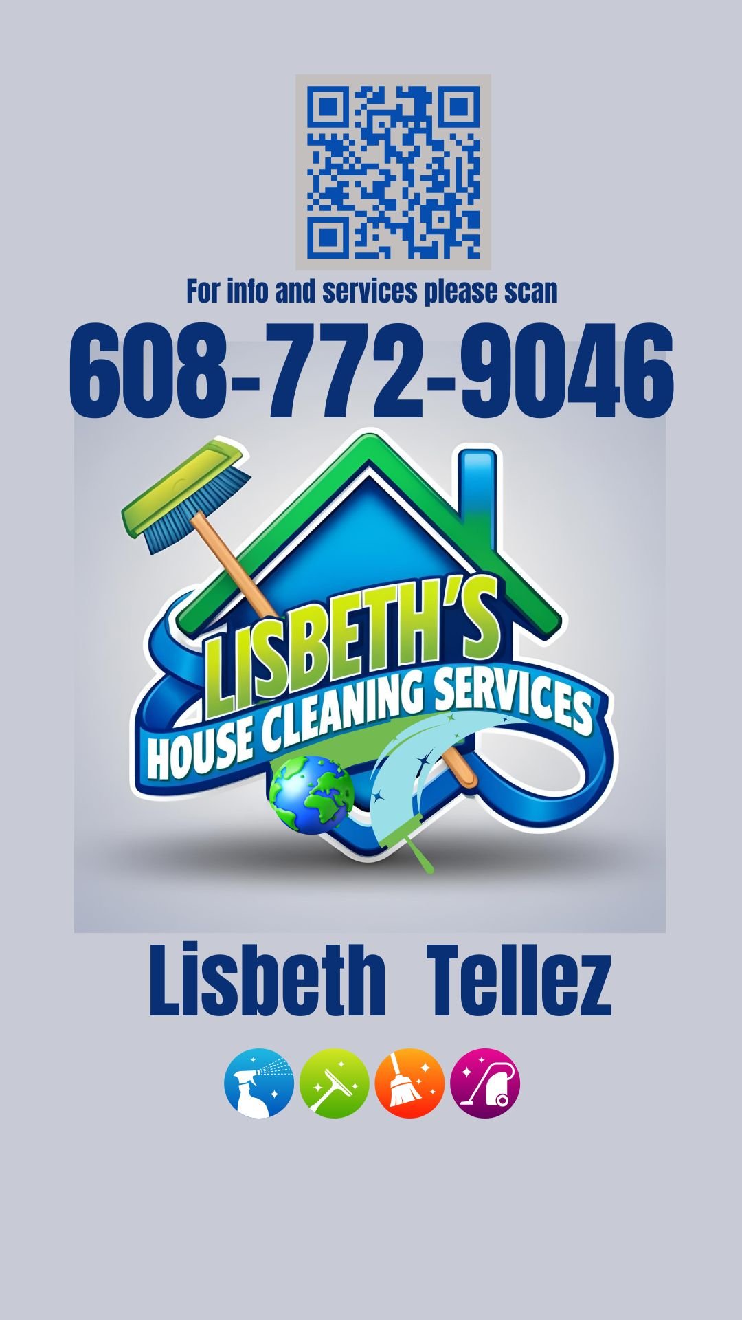 Lisbeth's House Cleaning Services logo